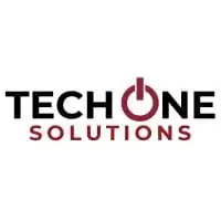 Tech One Solutions logo design ( digital agency)